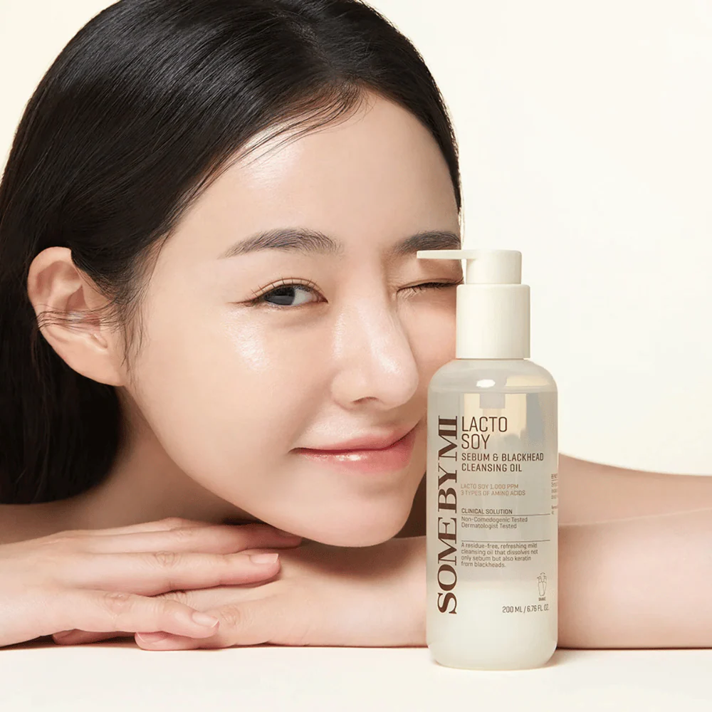 Lacto Soy Sebum & Blackhead Cleansing Oil 200ml - Image 2